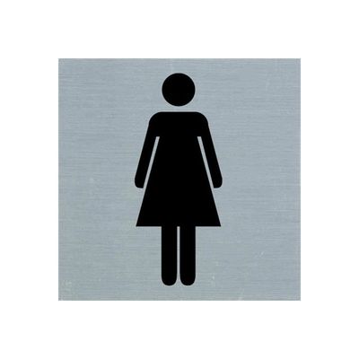 Pickup Alulook - Pictogramme Dames - 80 x 80 mm