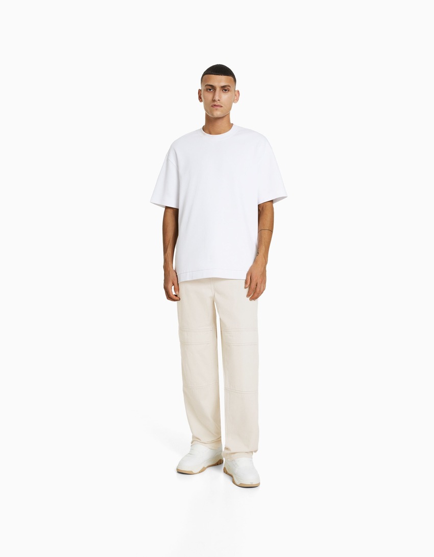 calça cargo folgada para corrida