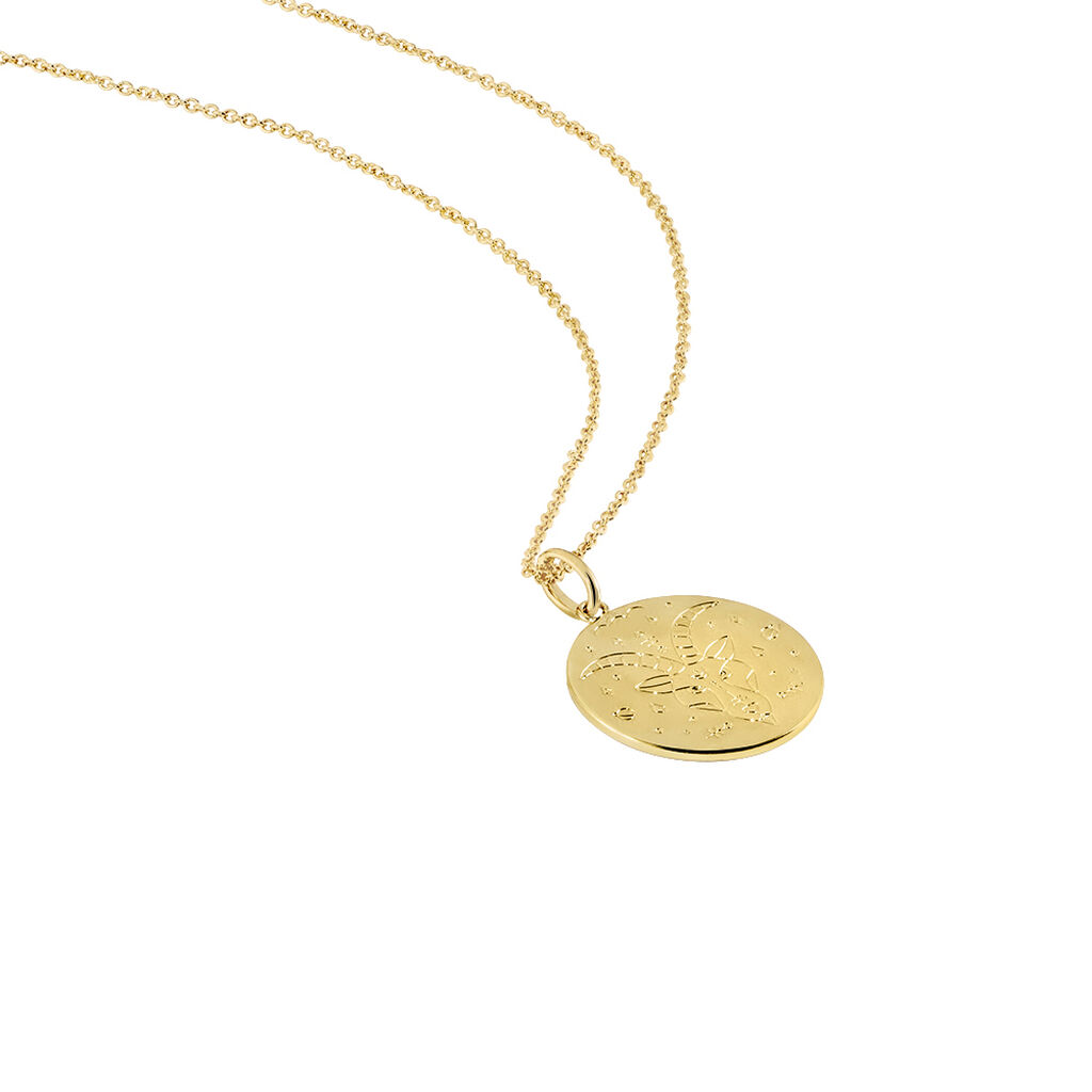 Collier Astro Plaqué Or