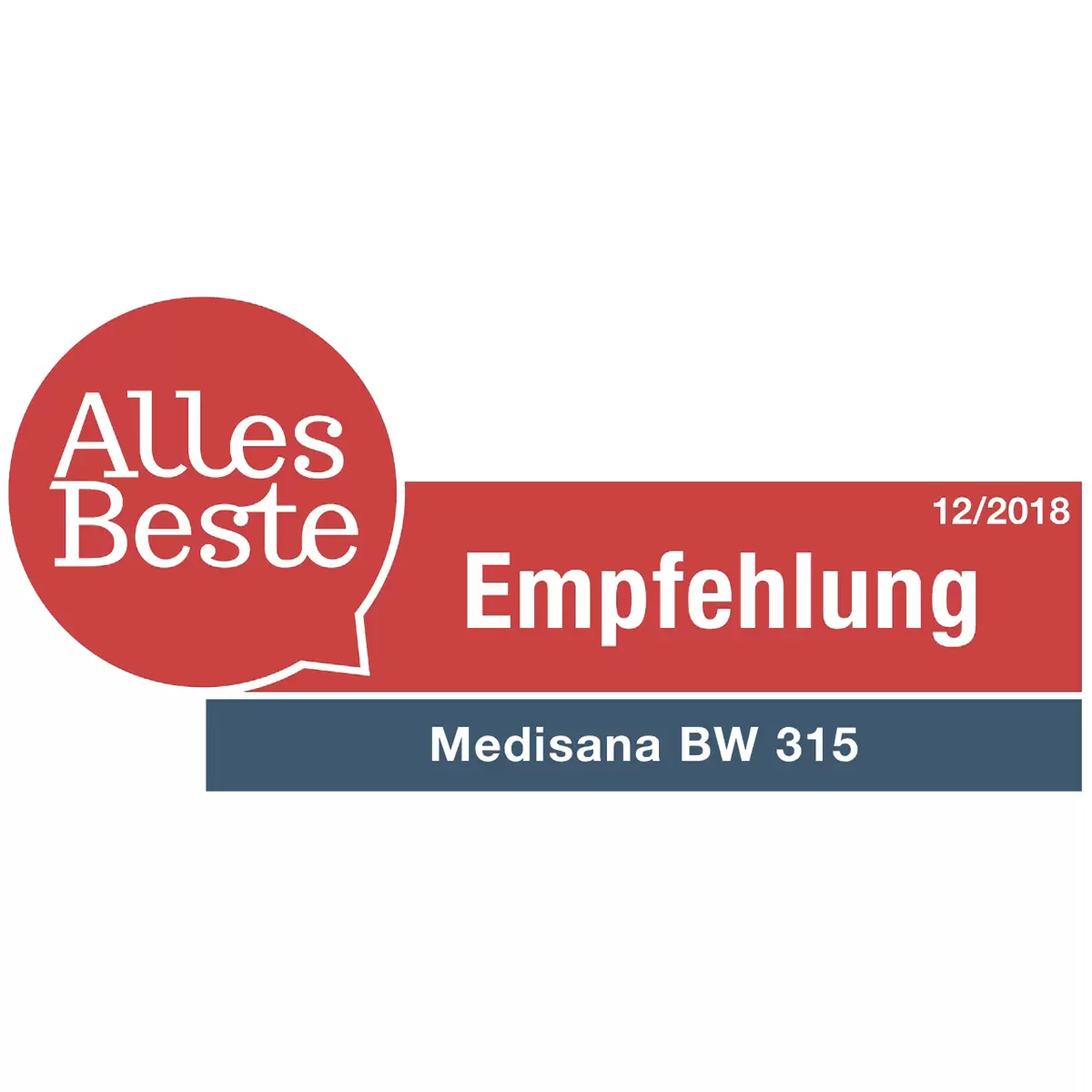 Blutdruckmessgerät BW315 Medisana weiss