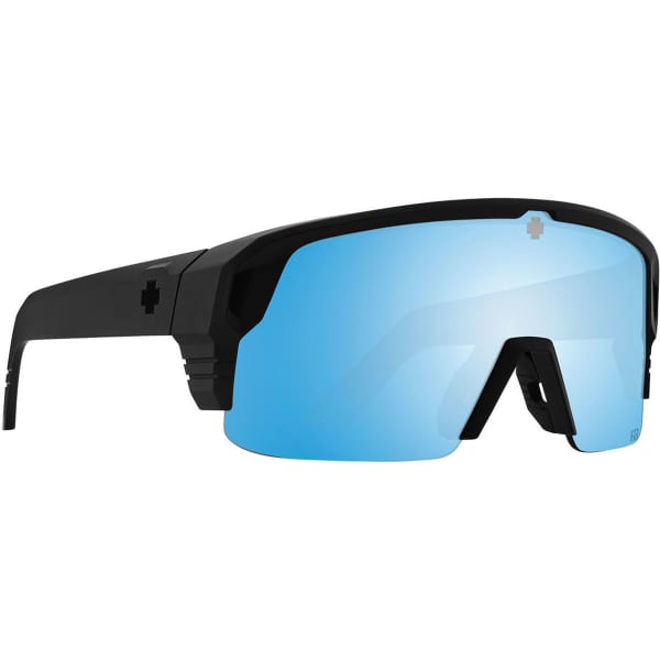 Lunette vélo SPY MONOLITH 5050 MATTE BLACK HAPPY BOOST POLAR ICE BLUE MIRROR