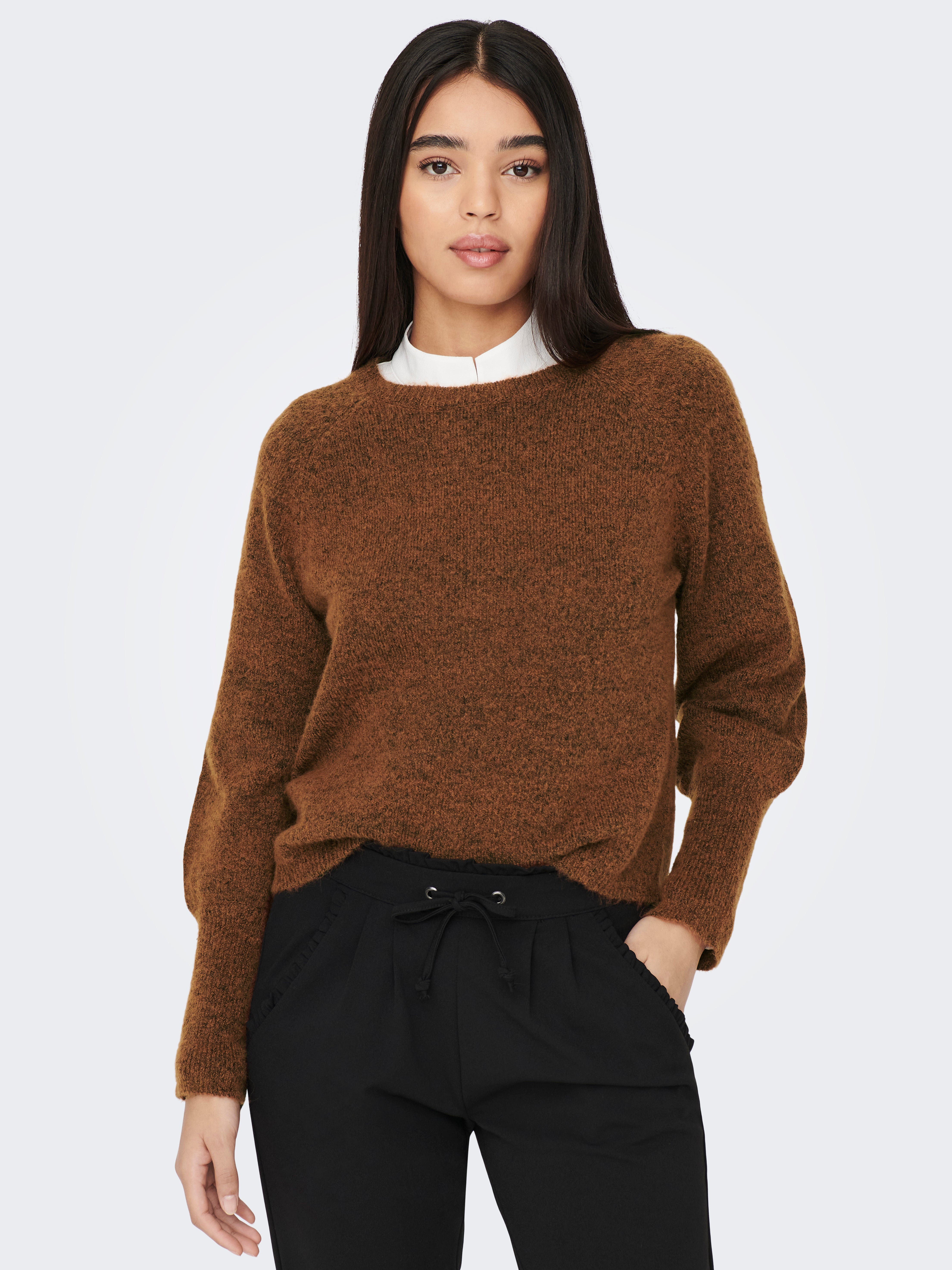 JDYINGE Strickpullover Argan Oil