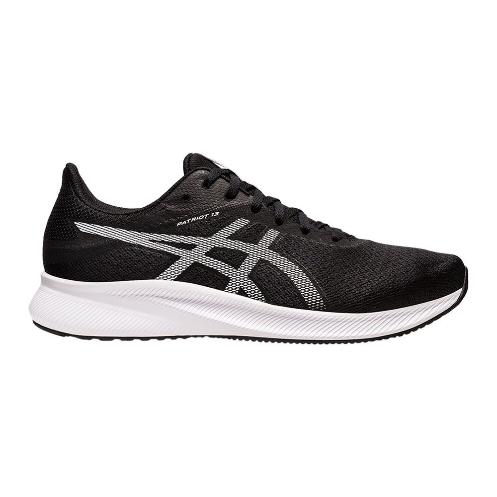 Asics PATRIOT 13 - Chaussures running Homme black/white