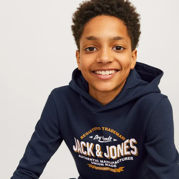 Jack & Jones Logo Hoodie Junior