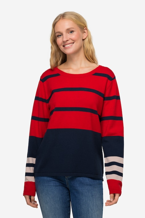 Pullover, Ringelmix