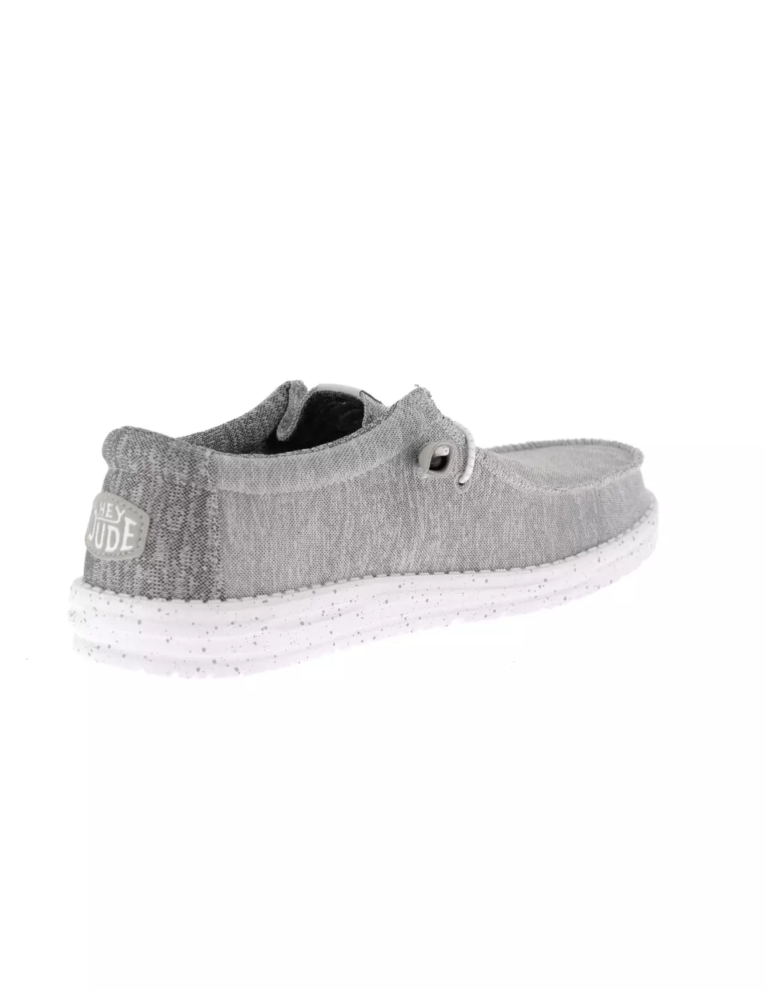 DUDE WALLY SPORT KNIT - Bateaux & mocassins 030Grey