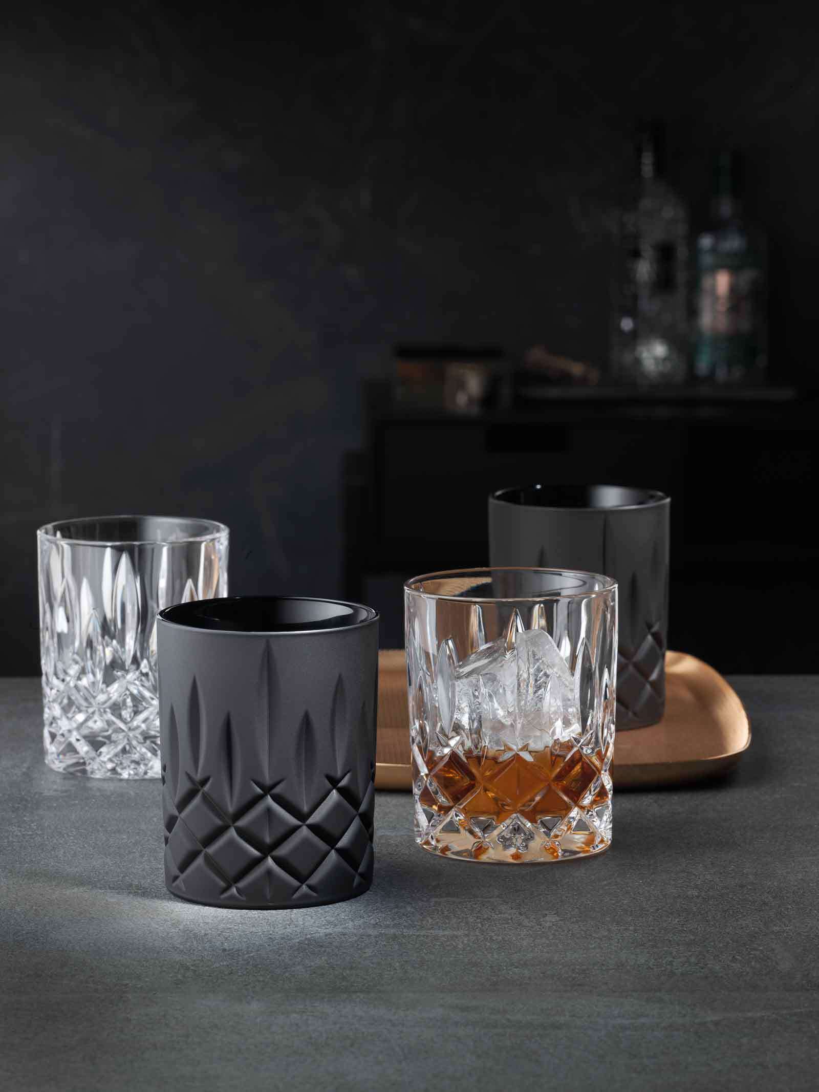 Nachtmann Whiskygläser Noblesse Black Edition 295 ml 2er Set