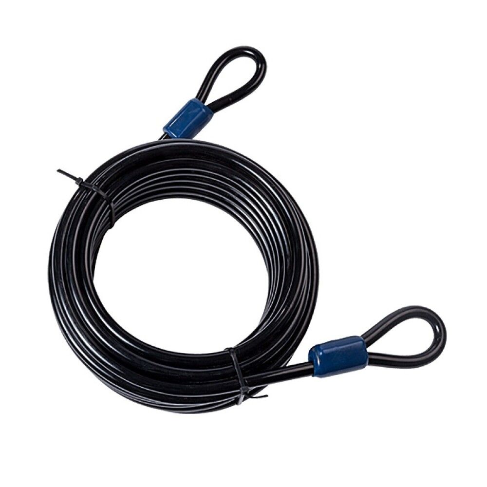 STÅLKABEL SVART 10M