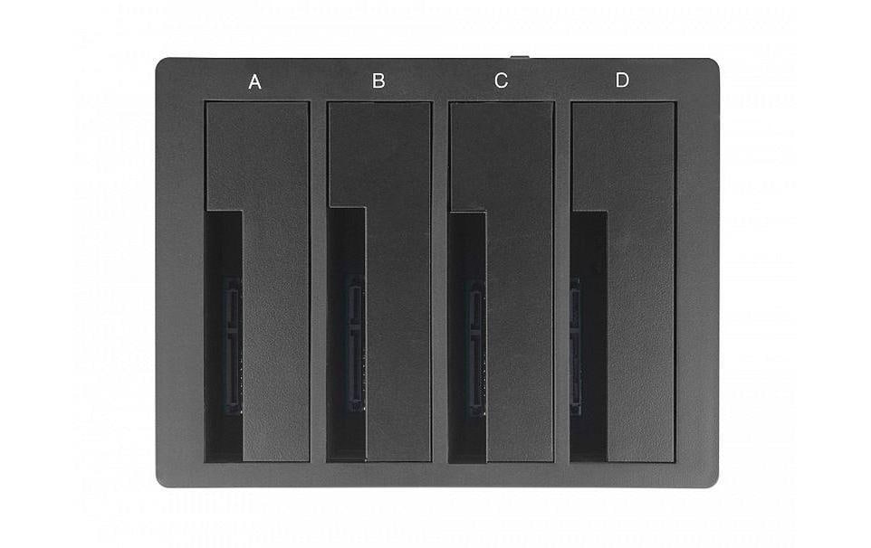 Dockingsstation 63930 für 4x SATA HDD / SSD<br>Dockingstation für vier 2,5