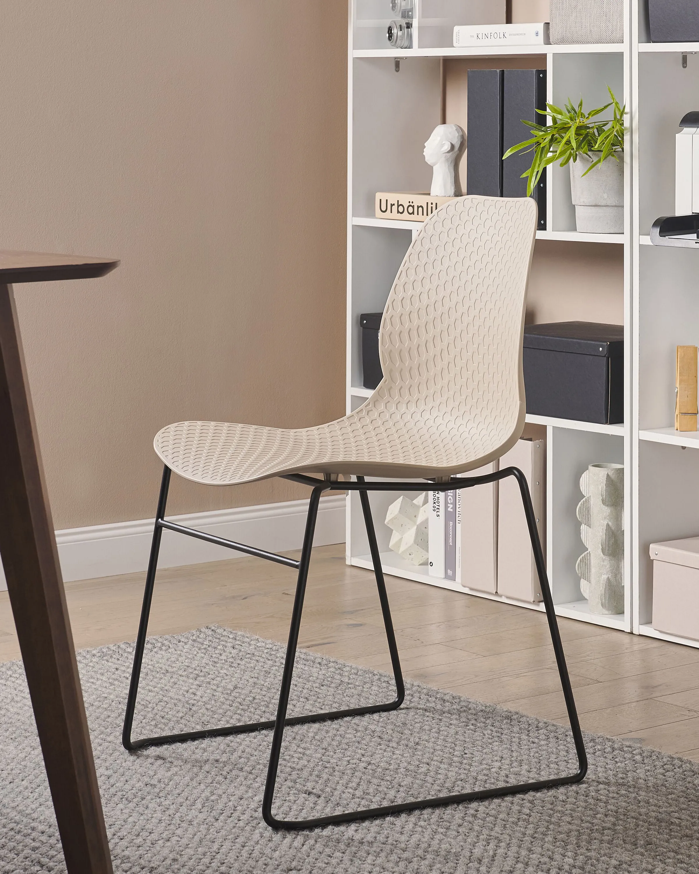 Set van 4 vergaderstoelen PANORA Beige