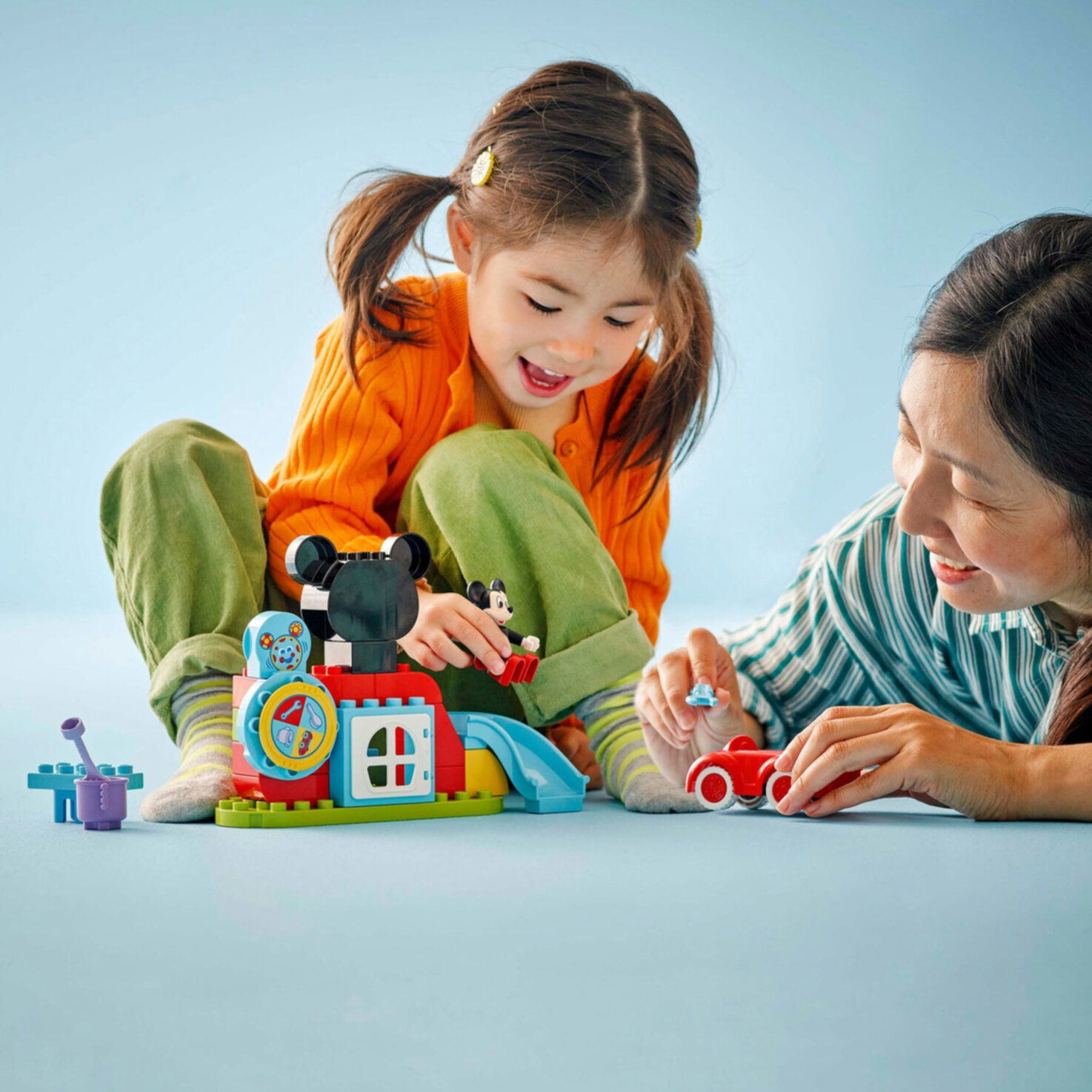 LEGO® DUPLO 10454 | Disney Mickys Clubhaus und Auto - Lernspielzeug ab 2 Jahren