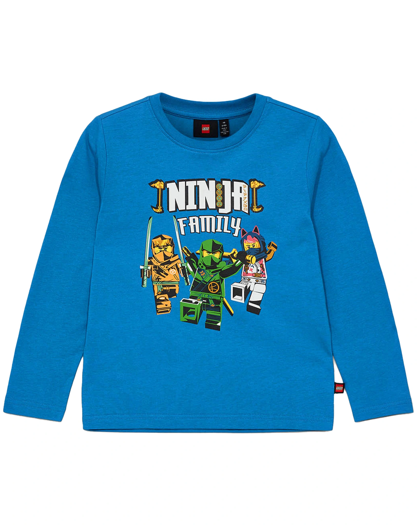 Langarmshirt LWTANO 203 in middle blue
