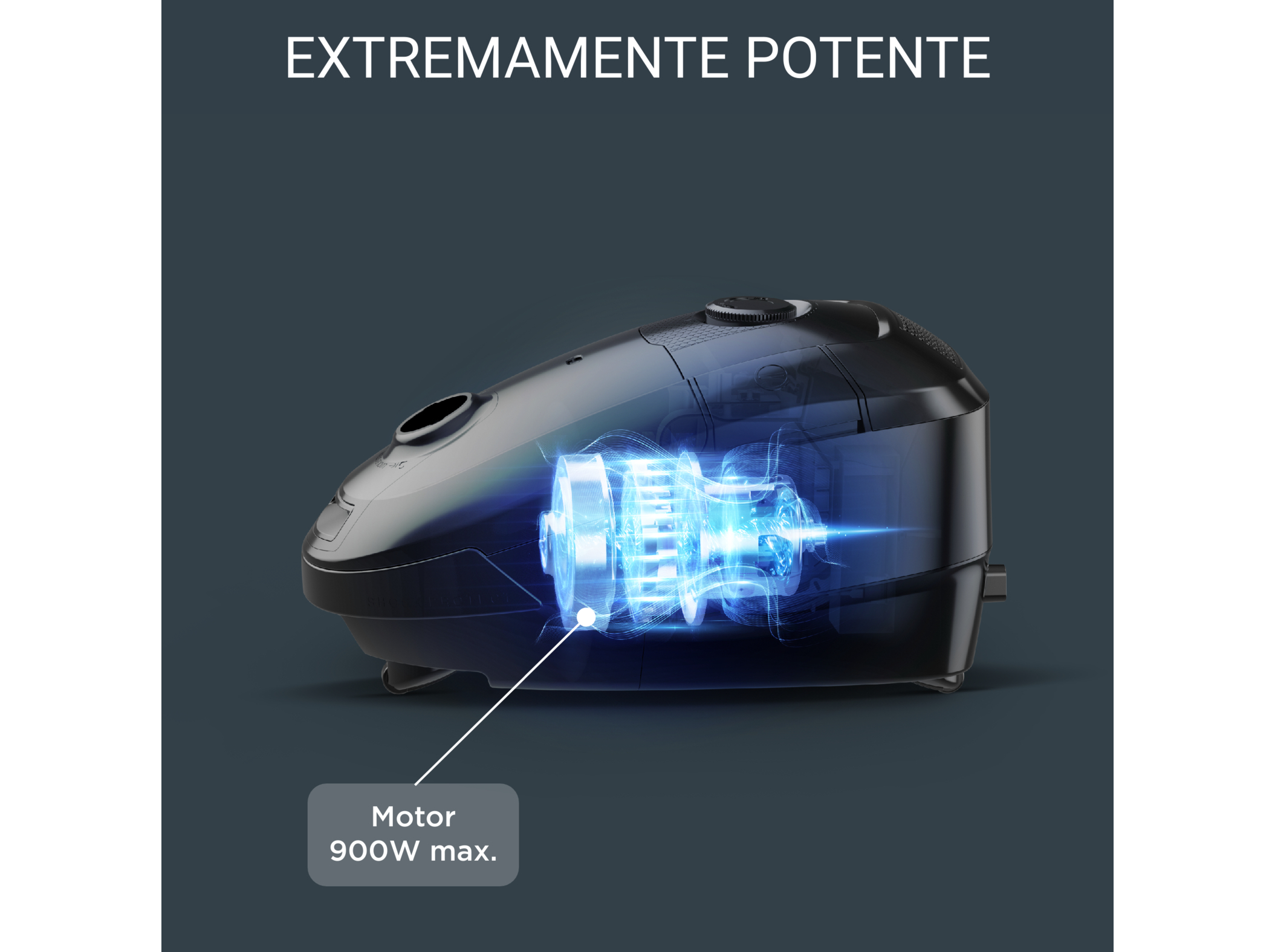 ASPIRADOR COM SACO ROWENTA RO3126EA POWER XXL PARQUET - 4.5L/900W