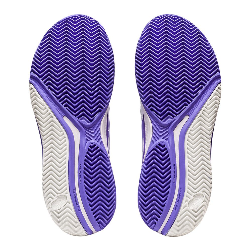 Asics GEL-RESOLUTION® 9 CLAY - Chaussures tennis Femme white/amethyst