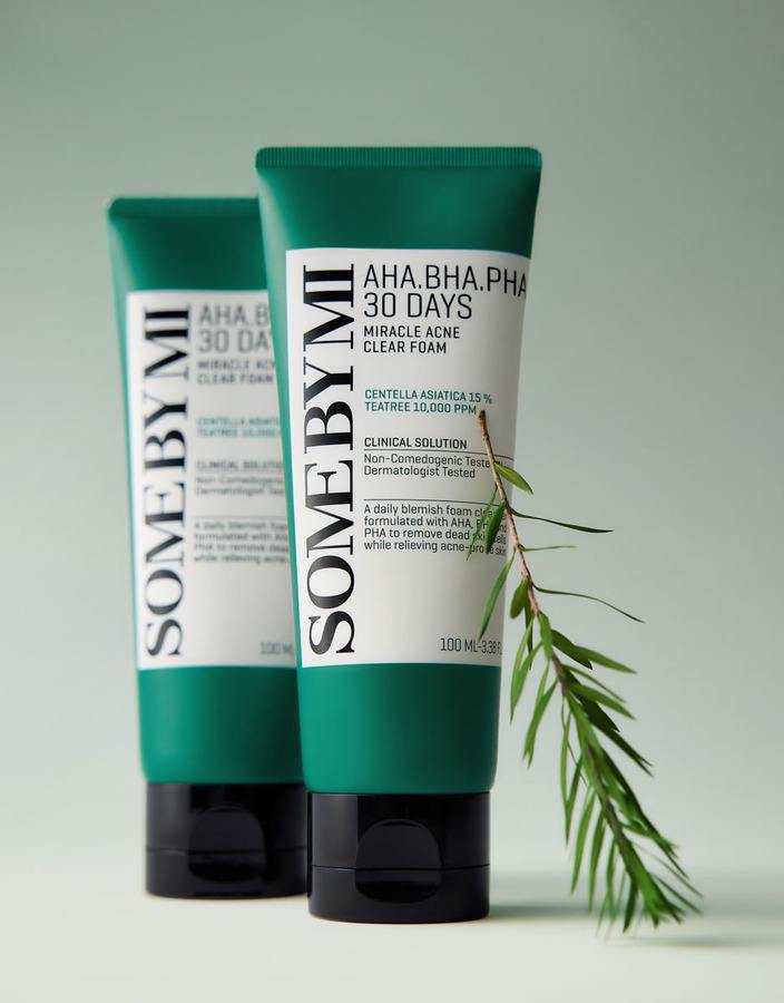 Some By Mi AHA BHA PHA 30 DAYS Miracle Acne Clear Foam 100ml