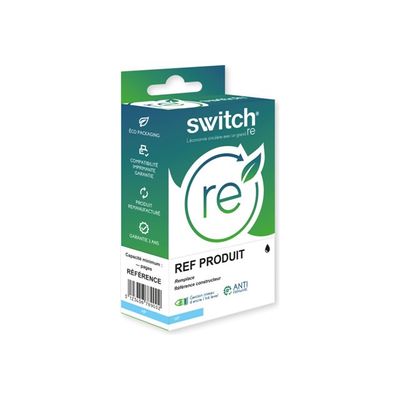 Cartouche compatible HP 912XL - noir - Switch