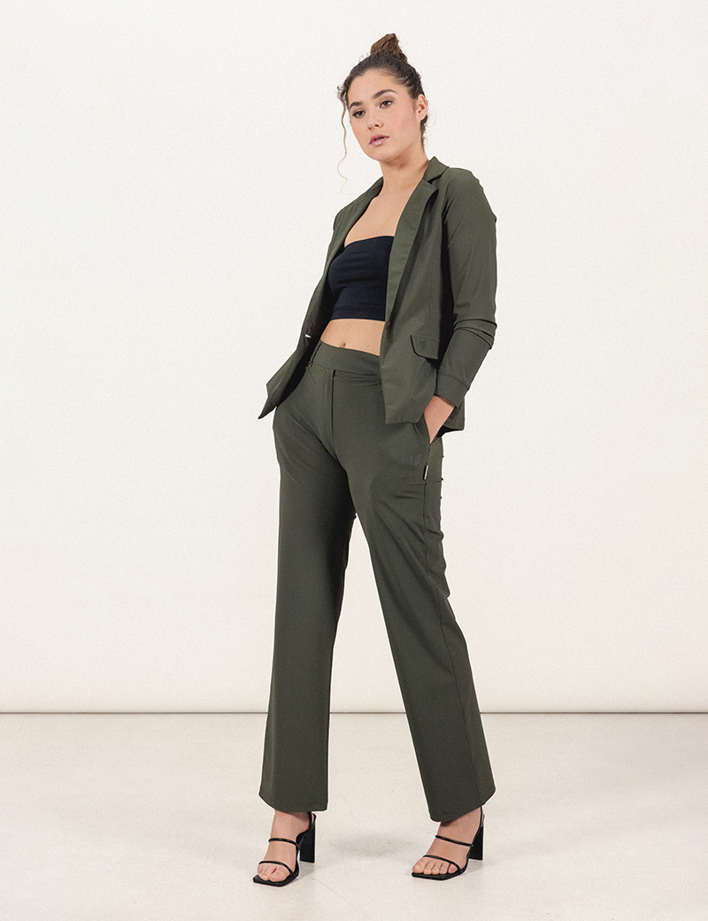 HBT NEW BASICS  | JERRY PANTALON LARGE KAKI