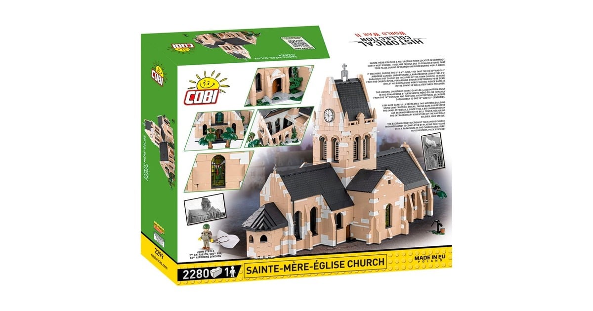 COBIChurch Sainte-Mere-Eglise Constructiespeelgoed