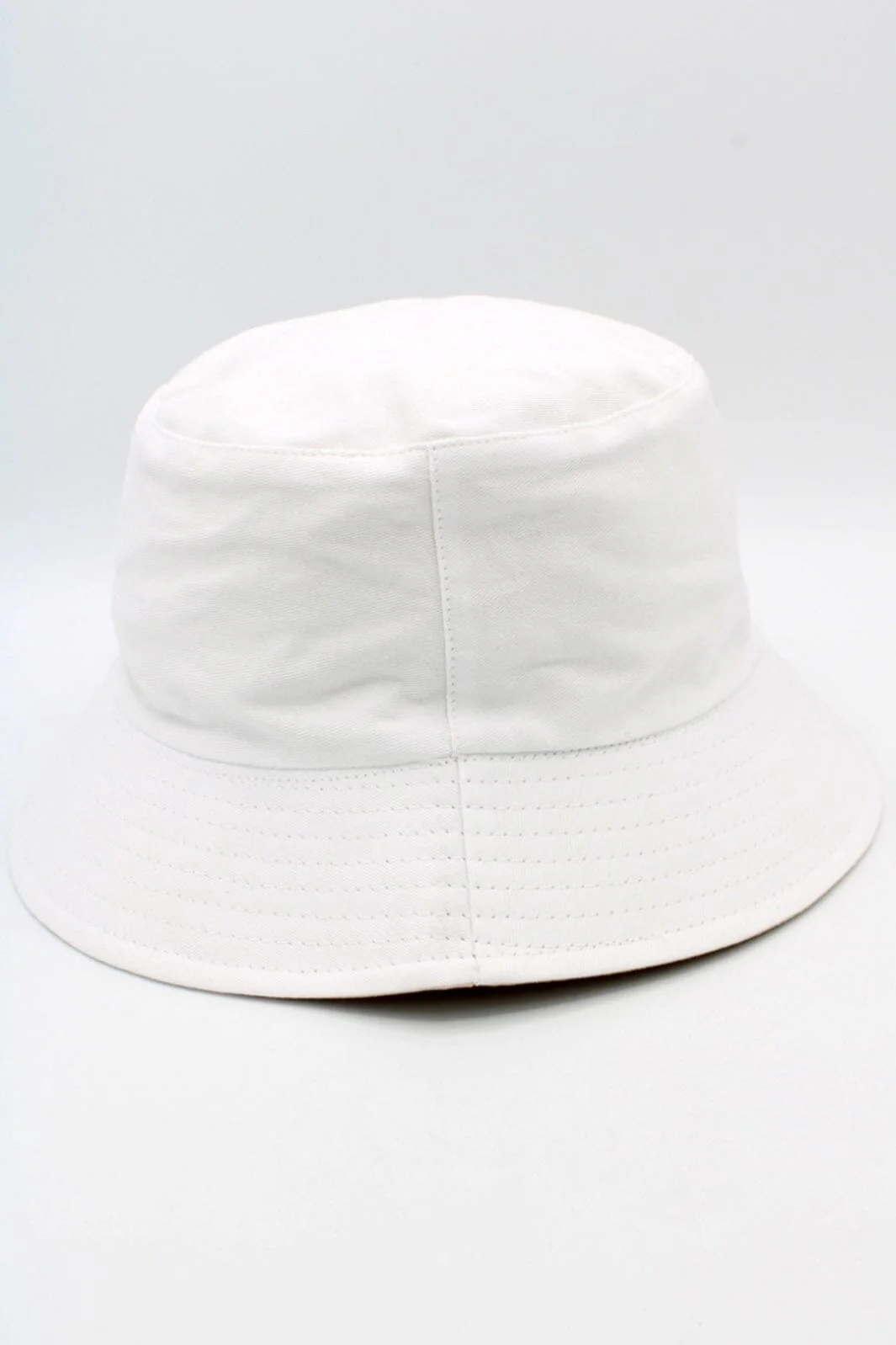 Anobel Copenhagen Reversible Two-Tone Cotton Bucket Hat New 12577 white