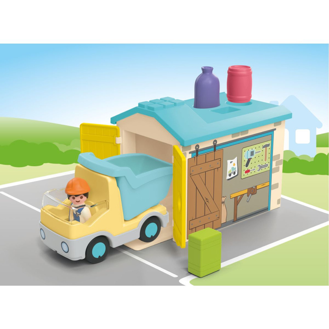 PLAYMOBIL®71686 - LKW mit Sortiergarage - Playmobil Junior