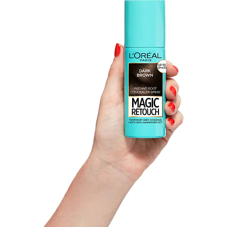 Hårfarvespray Dark Brown