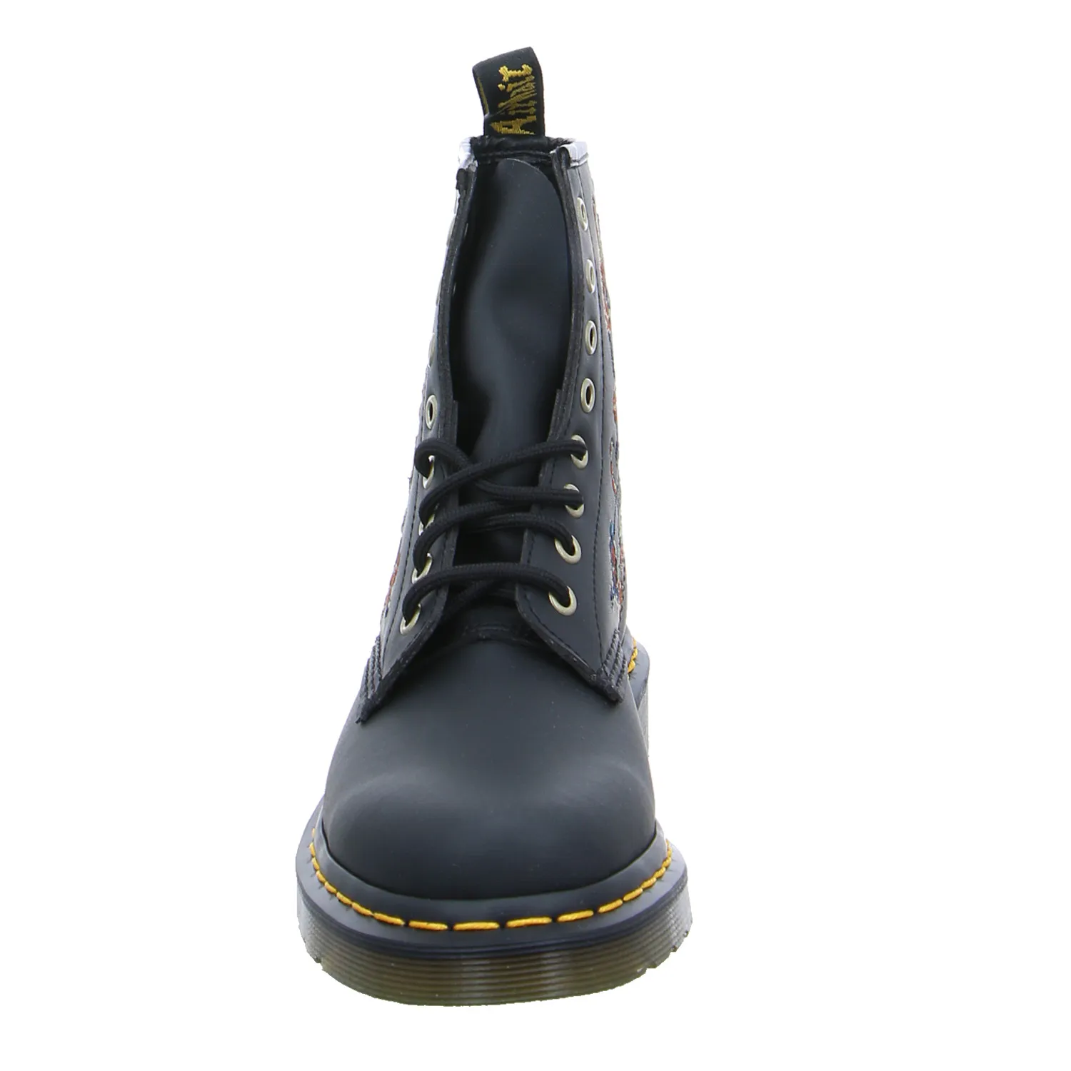 DR. MARTENS Boot Schwarz Lederimitat