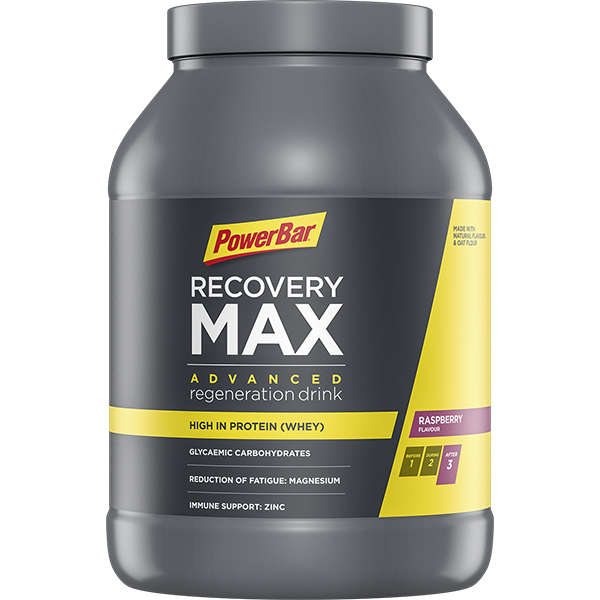 PowerBar Recovery Max Hersteldrank Framboos 1144g