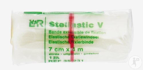 Lohmann & Rauscher Stellastic V Bande Extensible De Fixation Viscose Cello 7cmx4m 1 Pièce (35231)