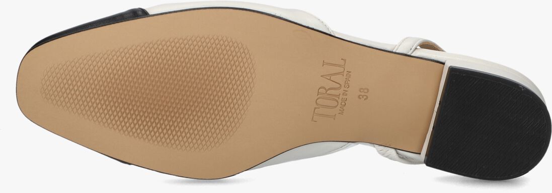 witte toral slingbacks luisa