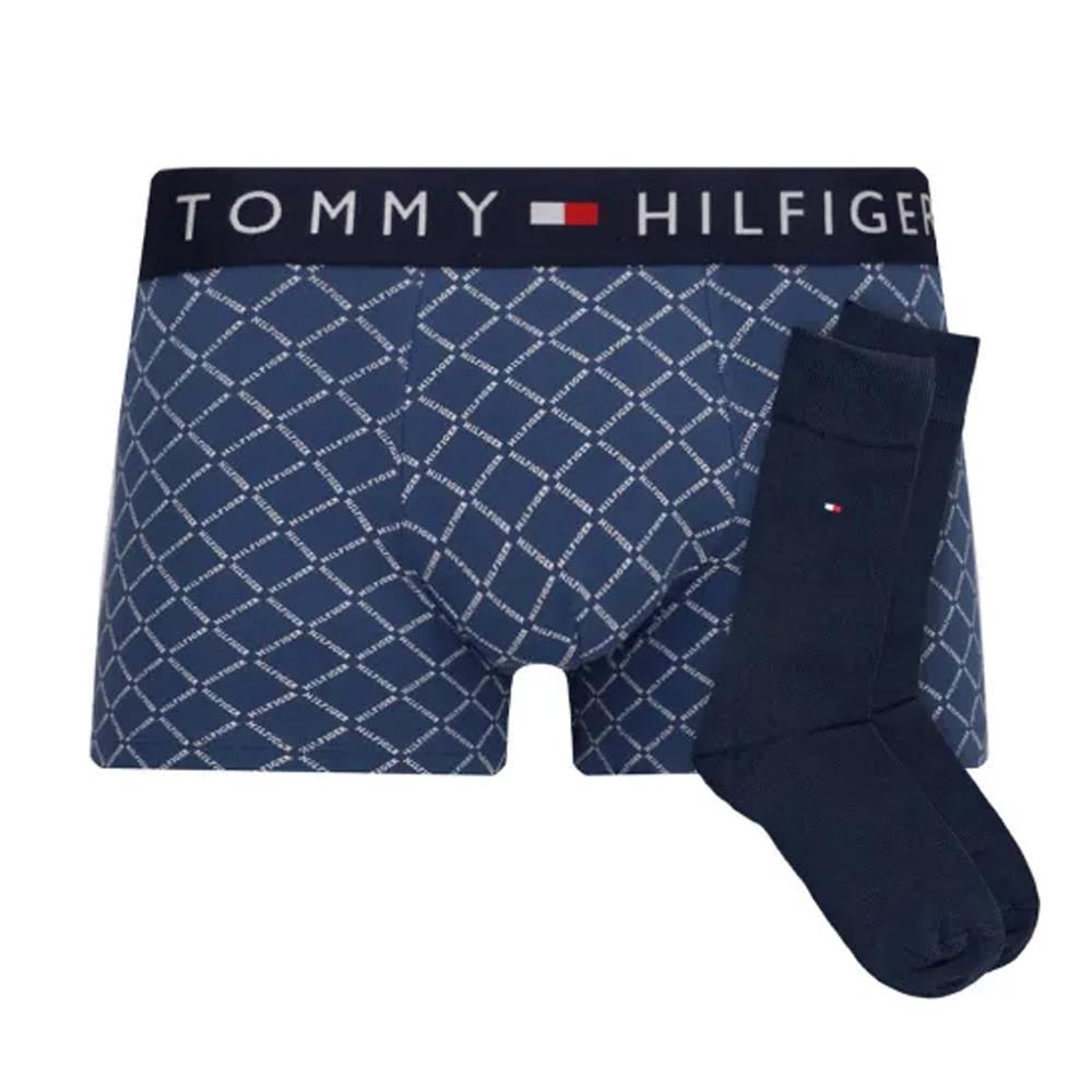 Tommy Hilfiger Coffret Boxer + Chaussettes Bleu Homme Tommy Hilfiger Trunk