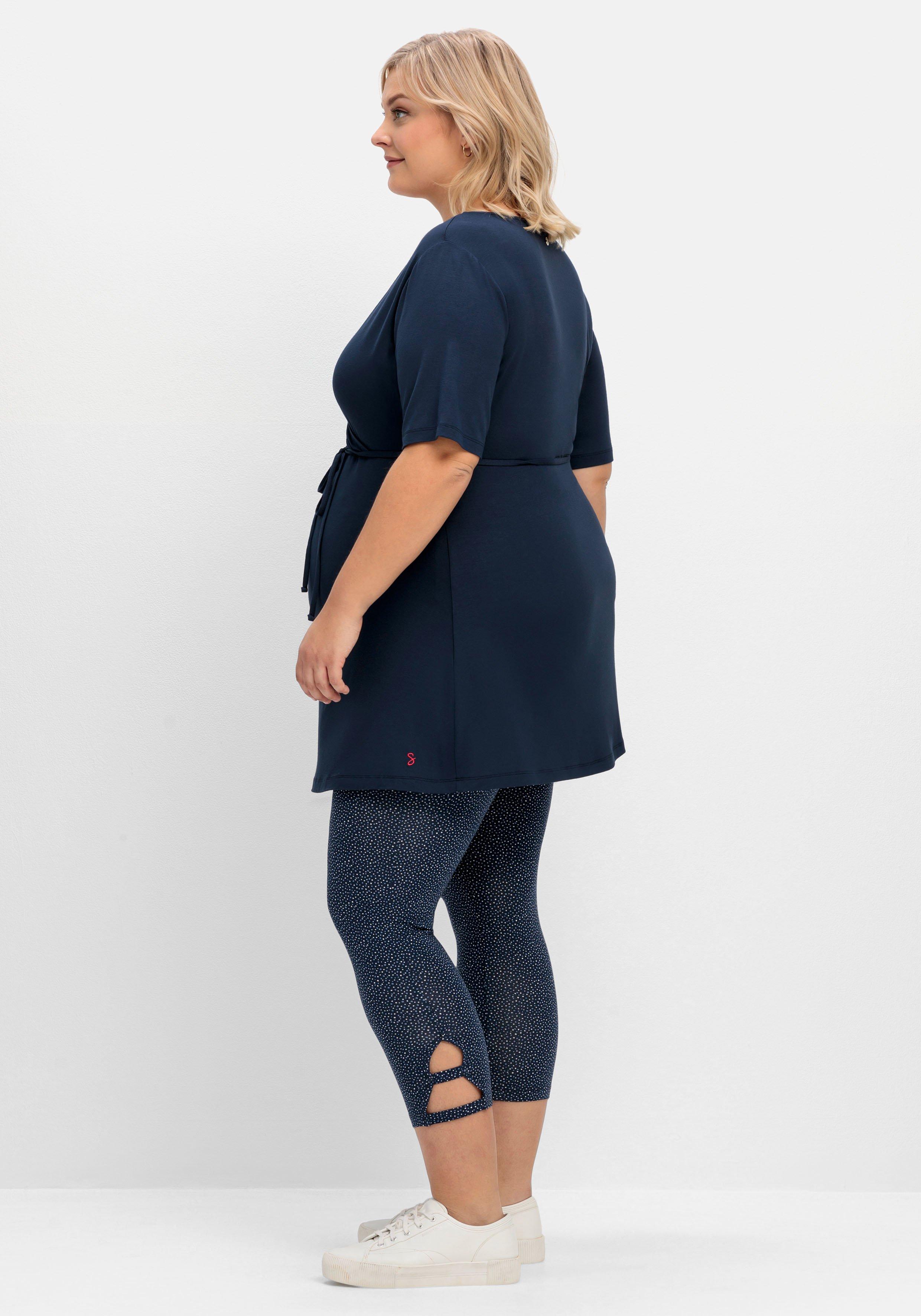 Set aus Stillshirt und Umstands-Leggings