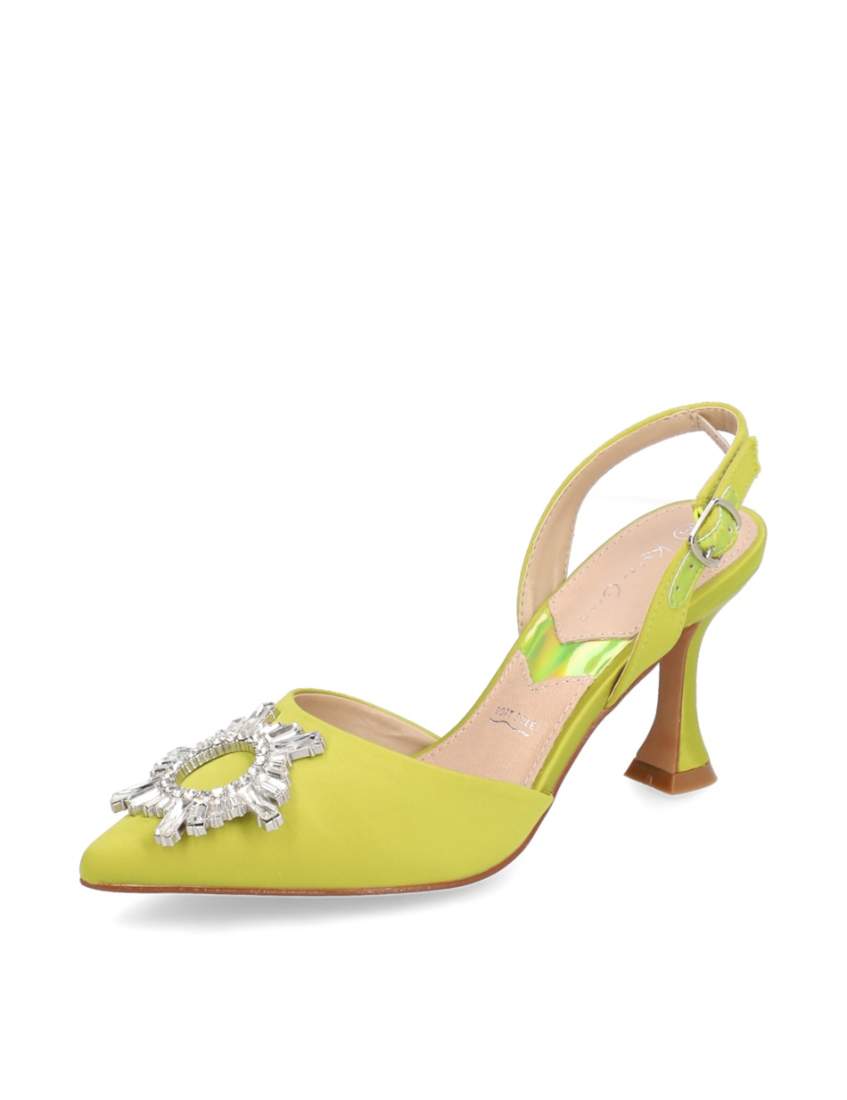 Textil Slingpumps