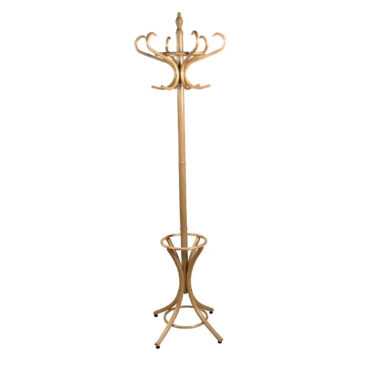 Decoshop26 Porte-manteau nature bouleau