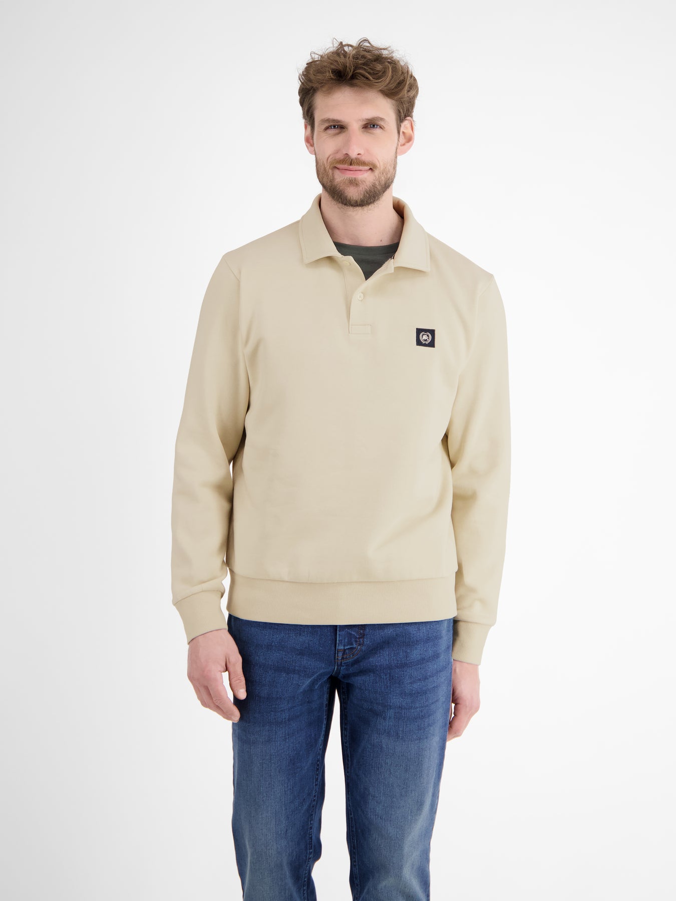 Sweat-Poloshirt für Herren