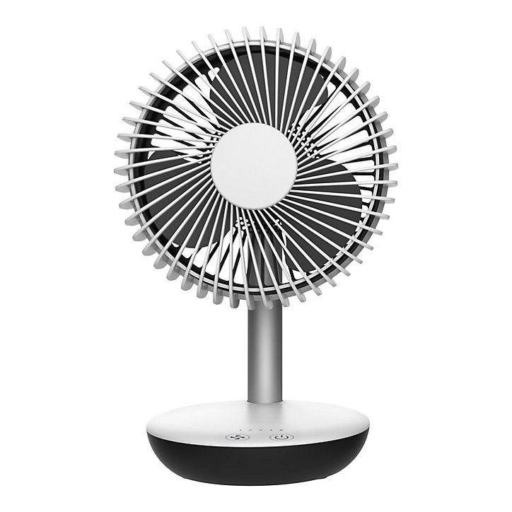 Mini ventilateur de table ø15 cm blanc