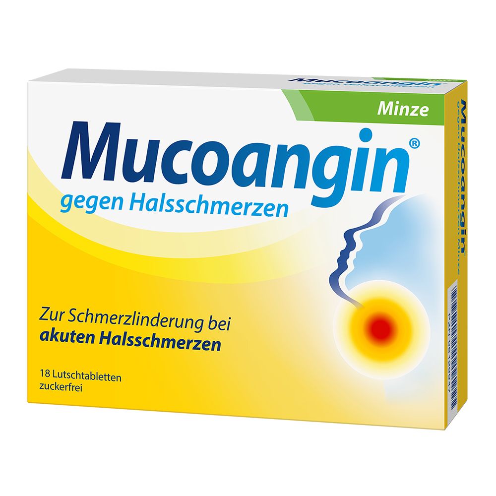 Mucoangin® Minze 20 mg Halsschmerzen Lutschtabletten