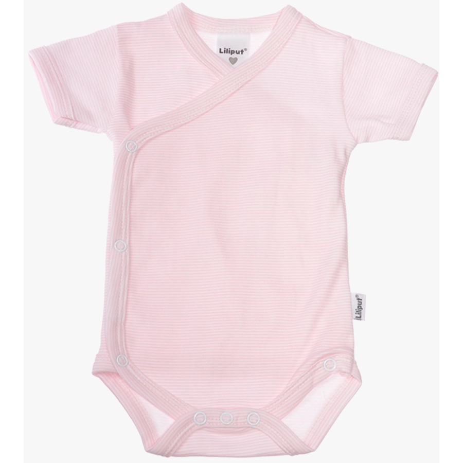 Liliput Baby-Body weiß und rosa