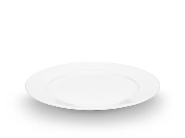 Pillivuyt Sancerre Tallerken flad Dia 22 cm Hvid