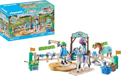 Playmobil 71637 Horses of Waterfall Byggesett Moderne Rideskole