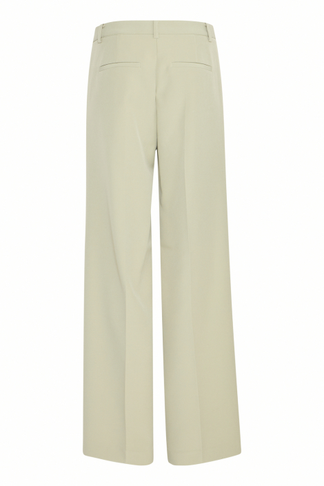 Ichi groene dames broek