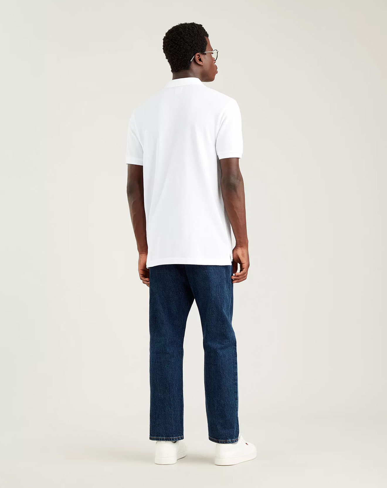 Levi's® Polo Housemarked en Coton Regular Fit blanc