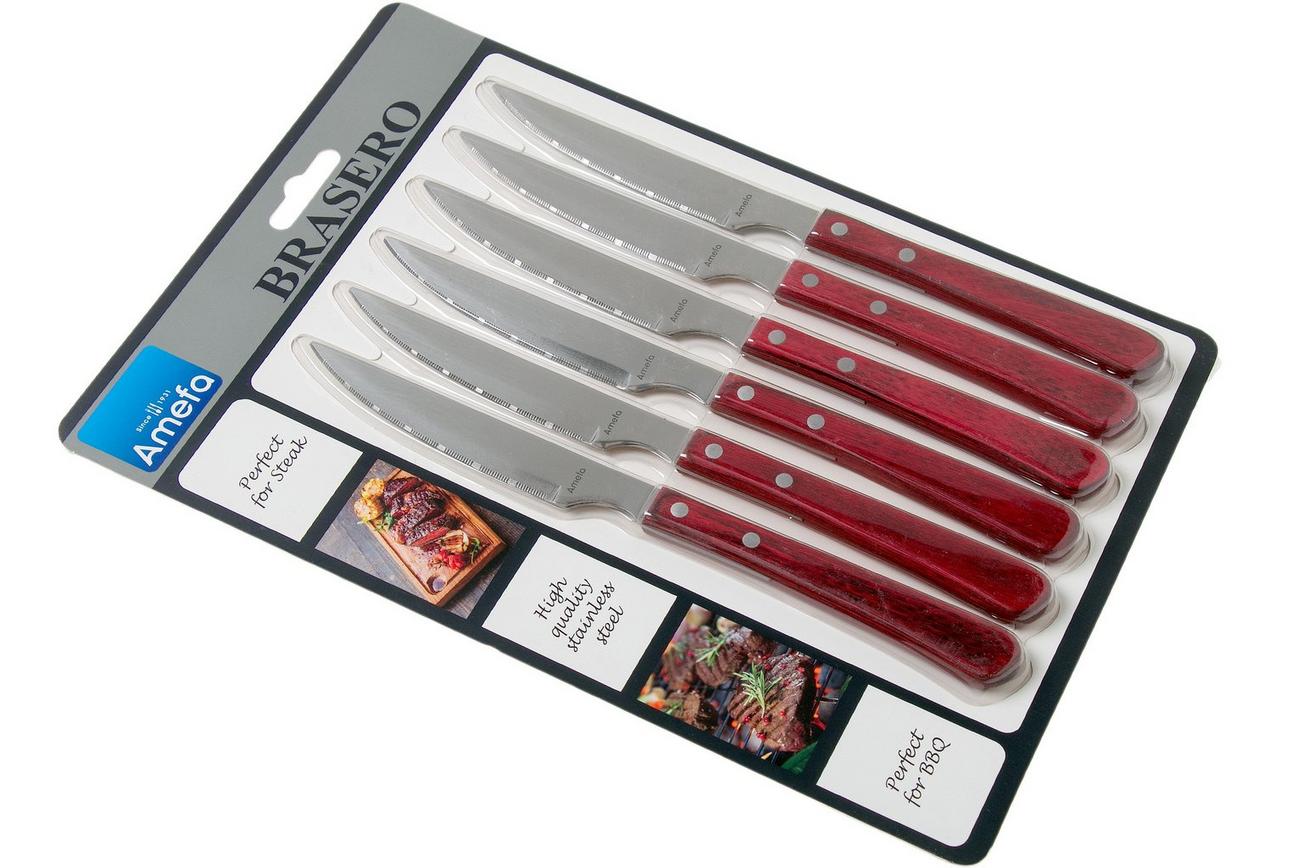 Amefa Brasero 4957 steakmessen 6 stuks