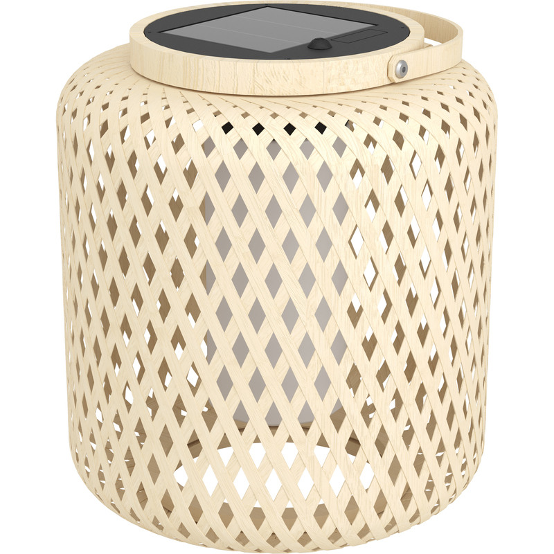 EGLO Solar-Dekoleuchte Marliano, braun
