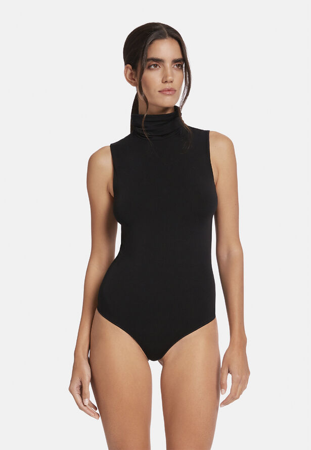 Wolford Viscose string body Black