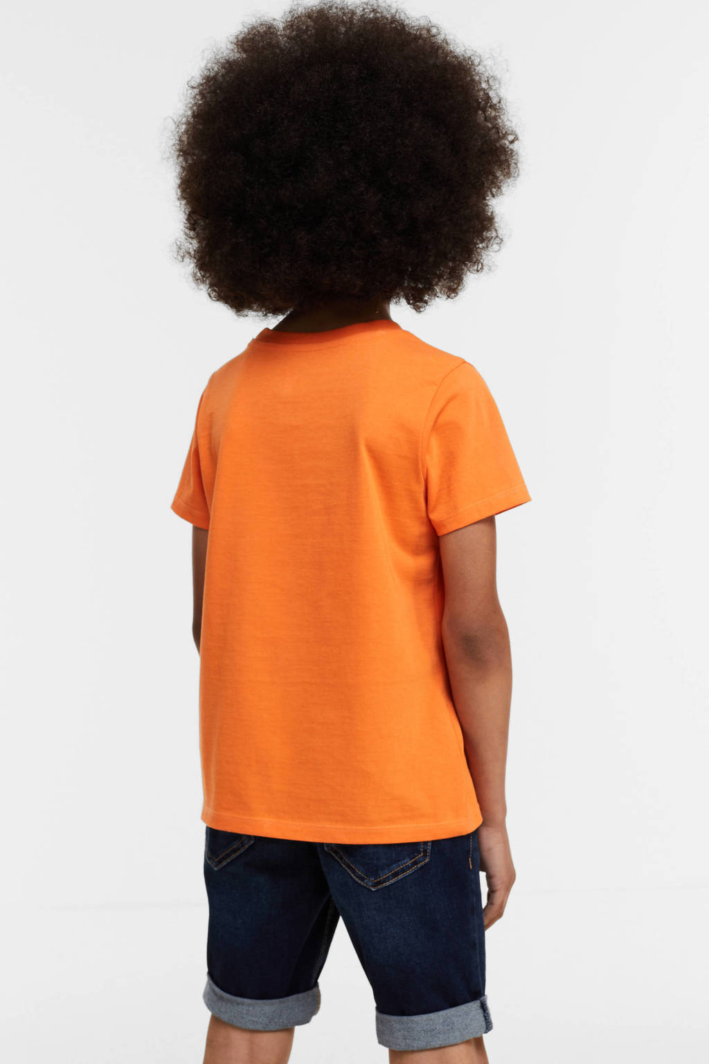 anytime T-shirt oranje
