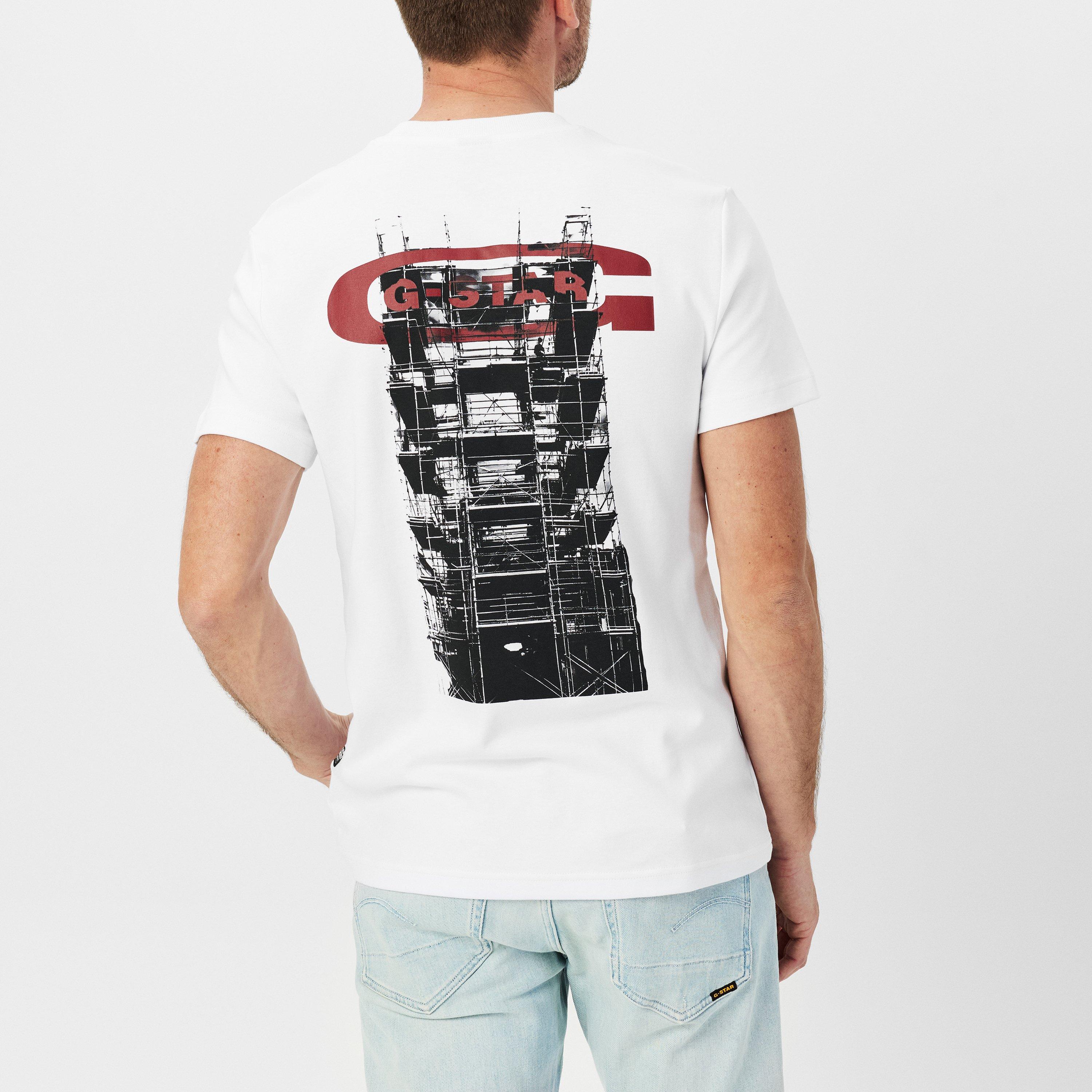 G Star Scaffolding Graphic T-Shirt