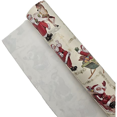 Gavepapir 70 cm x 20 m - flere varianter - assorteret