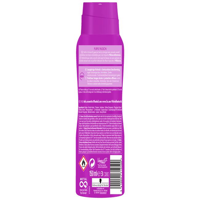Fa Purple Passion Deodorant Spray 150 ML