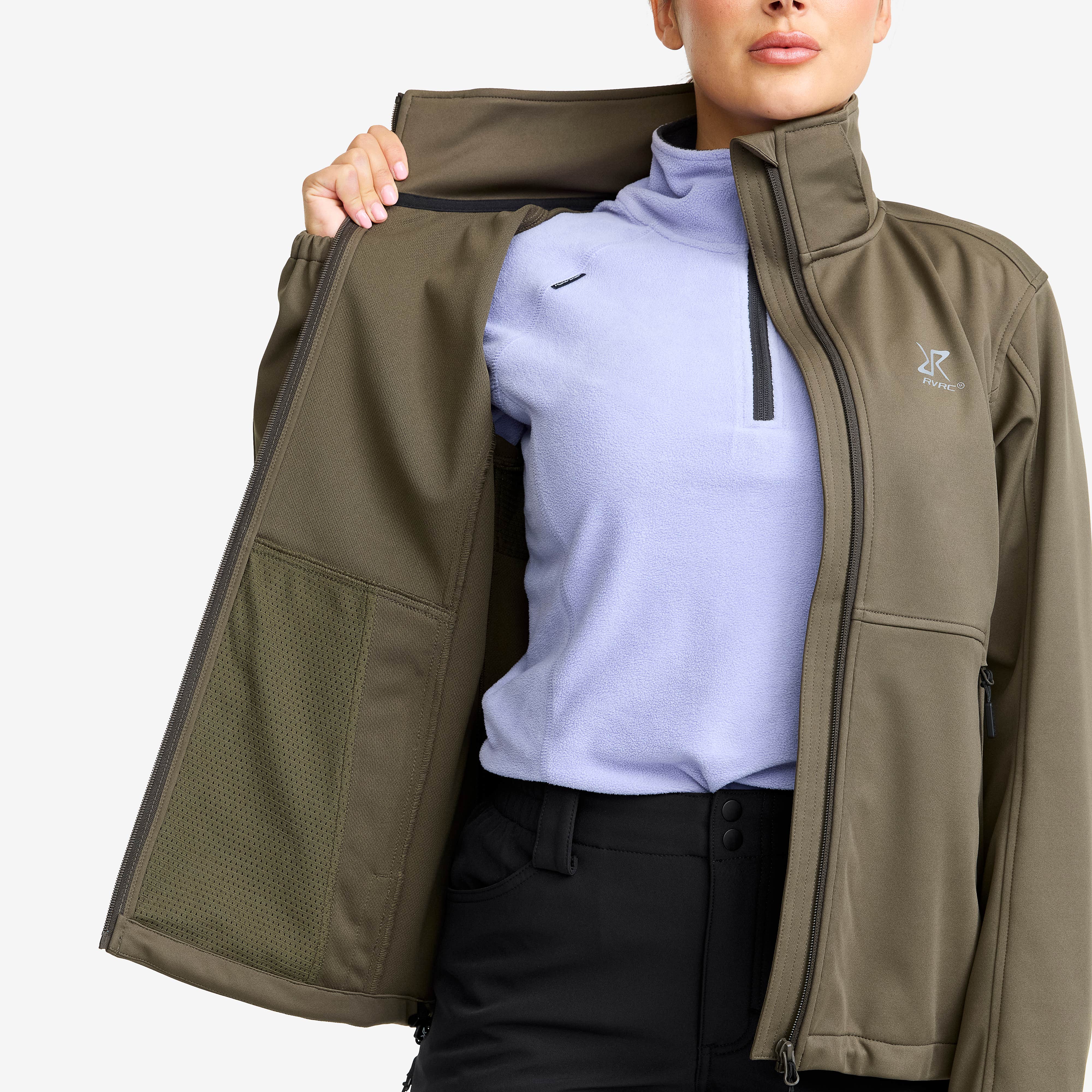 Responder Softshell Jacket  Dame Light Moss Gray