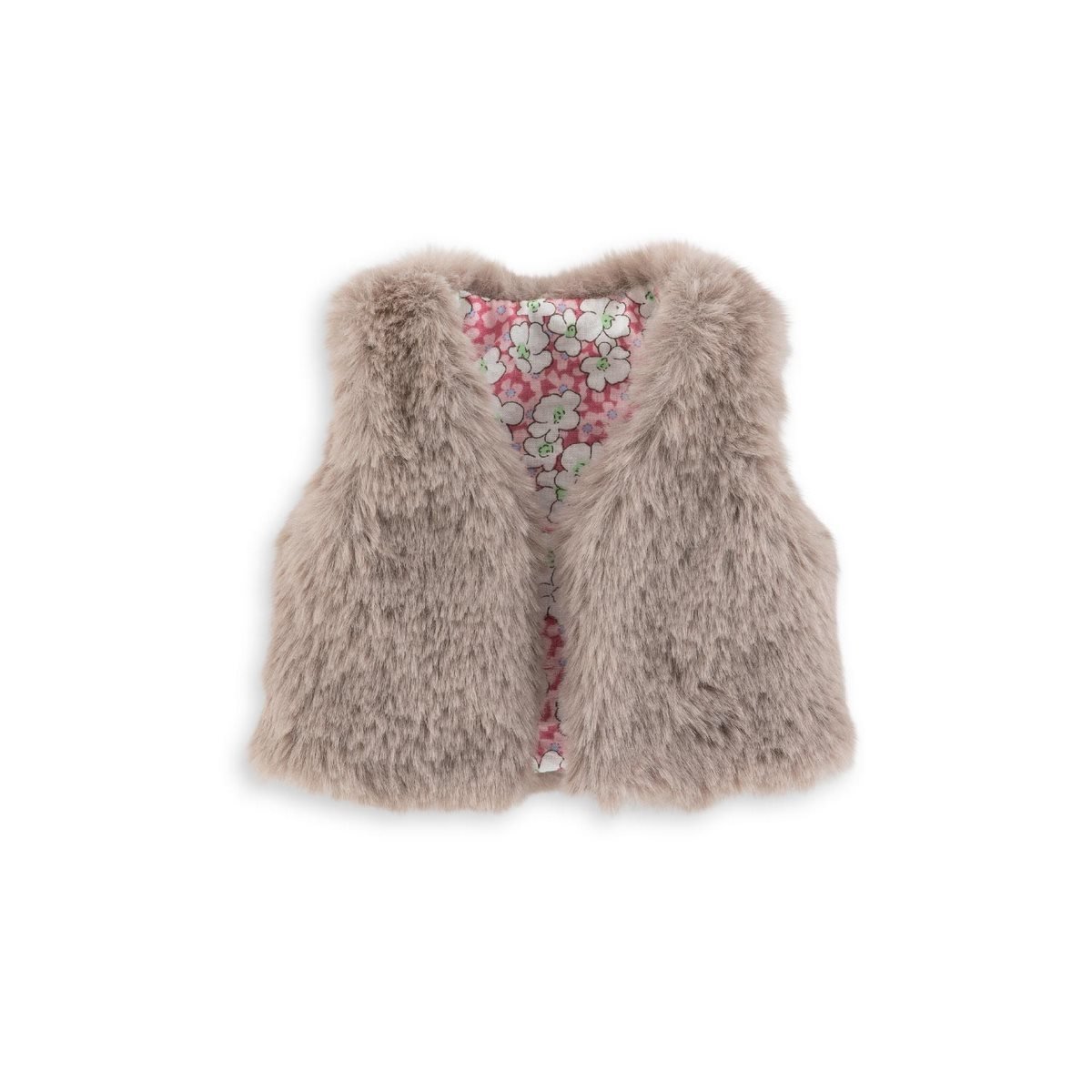 Ma Corolle : Veste en fausse fourrure